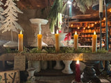 Set Of Three Battery Operated Candles - With Remote